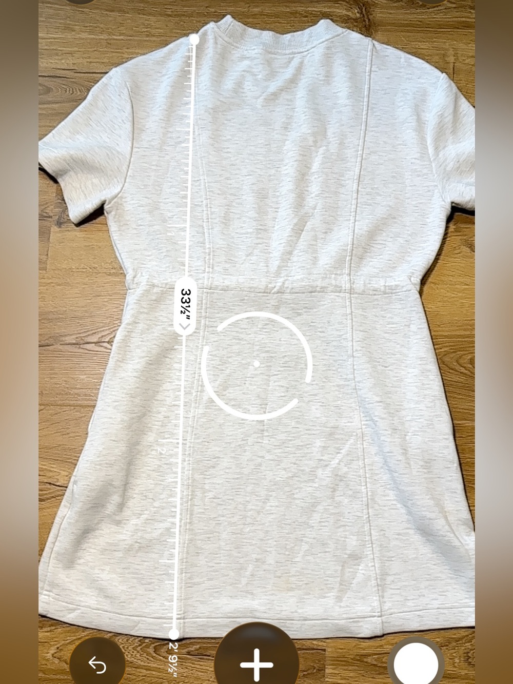 Varley DoubleSoft Maple Dress Ivory Marl Small - Picture 14 of 15